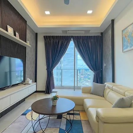 【Netflix】Twice Happy Suites_2Bedr Silverscape Malacca Exterior photo