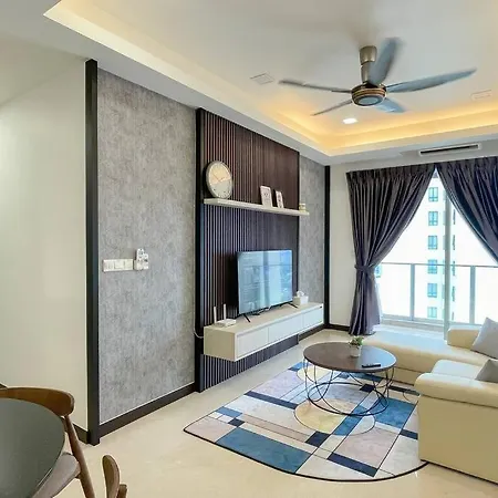 【Netflix】Twice Happy Suites_2Bedr Silverscape Malacca Exterior photo